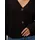 Vero Moda Damen VMLEA LS V-Neck Cuff Cardigan NOOS 10249632, Black, XL