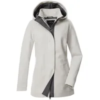 G.I.G.A. DX by killtec Damen Jacke/Übergangsjacke Wolloptik mit Kapuze GW 78 WMN JCKT, 46, grau, grau-melange,