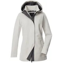 G.I.G.A. DX by killtec Damen Jacke/Übergangsjacke Wolloptik mit Kapuze GW 78 WMN JCKT, 46, grau, grau-melange,