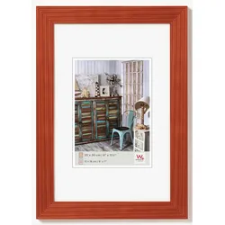 Grado Holz Bilderrahmen 15x20 cm ORANGE