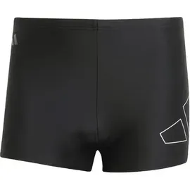adidas Big Bars Boxer-Badehose Black/White M