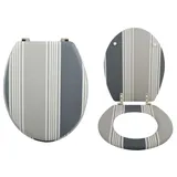 MSV WC Sitz Cardiff Grau
