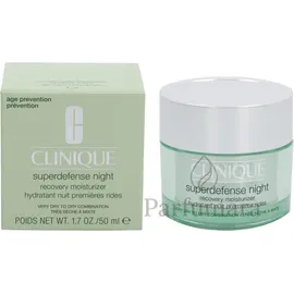 Clinique Superdefense Night Recovery Moisturizer very dry to dry combination 50 ml