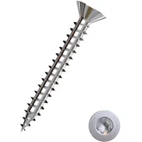 Primaster Edelstahlschrauben 4,0 x 50 mm 140 Stück