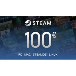Steam Gift Card 100€