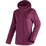 Maier Sports Metor Rec W Jacke - Cherry Wine / Berry Paint - M