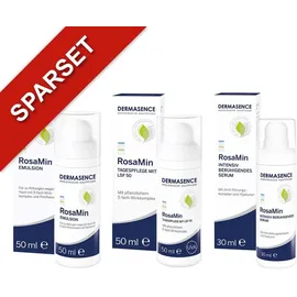 Dermasence RosaMin Emulsion 125 ml + Tagespflege LSF 50 50 ml + Serum 30 ml