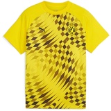 Puma Jugendliche Borussia Dortmund Aufwärmtrikot 140Cyber Yellow black