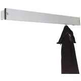 Sypro Garderobenleiste 150 x 0 x 0 cm Grau