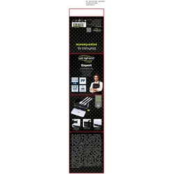 San Ignacio Expert - Rechteckiges hermetisches Set 2 Ebenen 1200ml + schwarzes Besteck