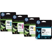 HP 712 CMYK 10 St.