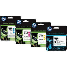 HP 712 CMYK 10 St.