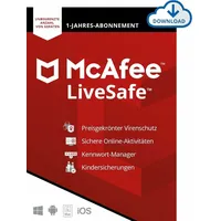 McAfee LiveSafe 2019 Unlimited ESD Win Mac Android iOS