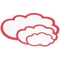 Magnetoplan Moderationskarte 111152003 Wolke 420x250mm 20 Stück