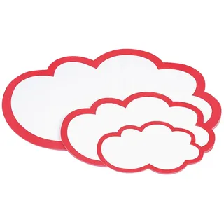 Magnetoplan Moderationskarte 111152003 Wolke 420x250mm 20 Stück