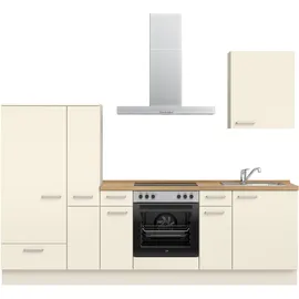 Nobilia Küchenzeile Touch I 270 cm weiß