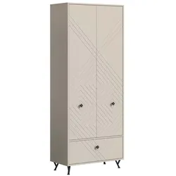 Garderobenschrank Notes - Sandbeige
