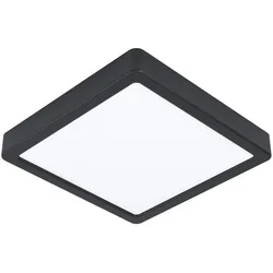 EGLO LED-Deckenleuchte Fueva 5 Alu, Eisen, Stahl & Metall Schwarz 21 x cm