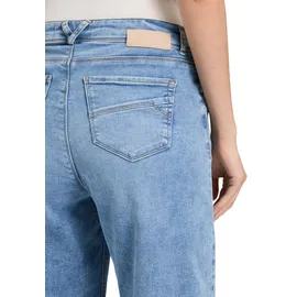 Betty & Co High Waisted-Jeans mit weitem Bein Light Blue Denim | Gr.: 46