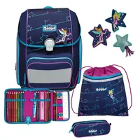 Scout Genius Schulranzen-Set 4tlg. blue star