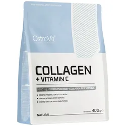 OstroVit Collagen + Vitamin C (400 g, Natürlich)
