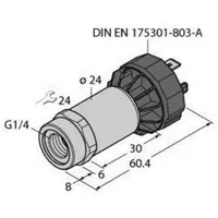 Turck Drucktransmitter PT2.5R-2001-U1-DA91