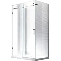 Glaszentrum Hagen 90x120x90x195cm Hebe Duschkabine inkl. Duschtasse