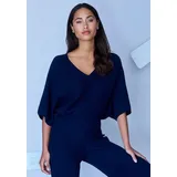 Copenhagen Studios Fledermausshirt Blau 36/38