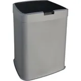 VepaBins Sunware Delta Müllsackhalter - mit Haltering für Müllsack - 70 Liter - 45,5 x 39,5 x 57 cm - Metall/schwarz