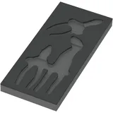 WERA 9880 Schaumstoffeinlage KNIPEX Zangen Set 1, ohne Werkzeug - 05137380001