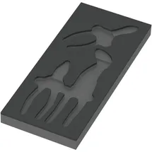 WERA 9880 Schaumstoffeinlage KNIPEX Zangen Set 1, ohne Werkzeug - 05137380001