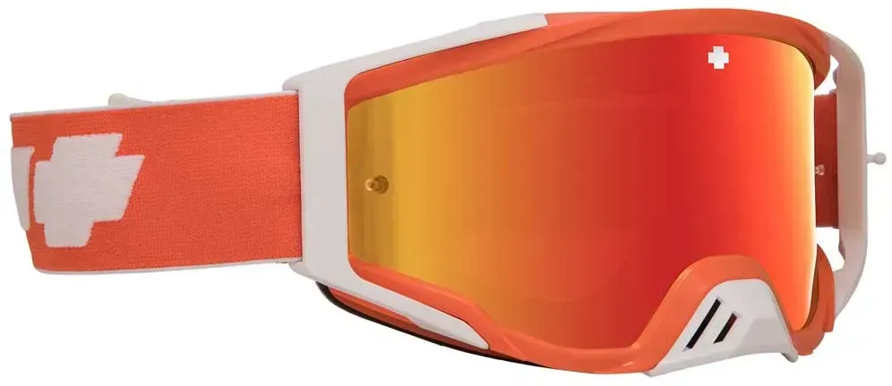 Spy Foundation Plus Offroad-brille Mit Roll-off-system - Classic Orange - Red Spectra + HD Clear AFP