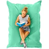 Green Bean Sitzsack XXL 140x180cm 380 Liter Kinder & Erwachsene Bean Bag EPS Perlen Füllung Riesensitzsack Groß Draußen Outdoor Liegekissen Waschbar Wetterfest Lounge Sitzkissen Bodenkissen Mint Grün