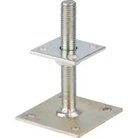 GAH Alberts I-Pfostenträger 70 x 70 x 100 x 100 x 150 mm Gelb/Verzinkt
