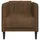 vidaXL Sessel Braun Stoff vidaXL 343390