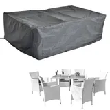 Melko Schutzhülle/Abdeckplane für Gartenmöbel, schwarz, 160 x 120 x 74 cm