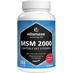 MSM 2000+ Vitamin C Acerola Tabletten