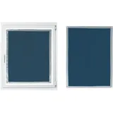 Wenko Fenster-Sonnenschutz in Blau - (L)92 x (B)59 cm,