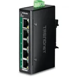 TRENDNET TI-PELC50 5-Port Industrial DIN-Rail Mini Switch
