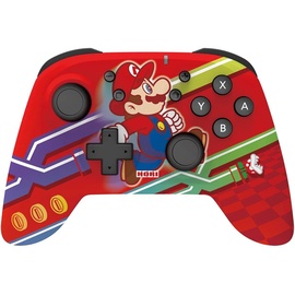 Hori Wireless Controller Super Mario Edition rot