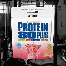 Weider Protein 80 Plus Erdbeere Pulver 2000 g