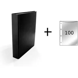 Livepac-Office Ringbuch DIN A5 40 mm Schwarz 100 St.