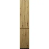 Burgbad Lin20 Apothekerschrank 200 x 40 x 34 cm Eiche Dekor Urban Metall