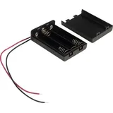 TRU Components SBH431A Batteriehalter 3x Micro (AAA) Kabel