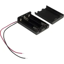 TRU Components SBH431A Batteriehalter 3x Micro (AAA) Kabel