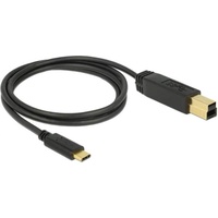 Delock 83675 - USB-B 1 m USB 3.1 Gen 2 (10 Gbps) Kabel Type-C zu Typ-B