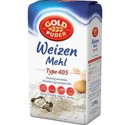 GOLDPUDER Weizenmehl Type 405 2,5 kg