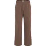 !Solid Chinohose SDLiam Regular Braun L