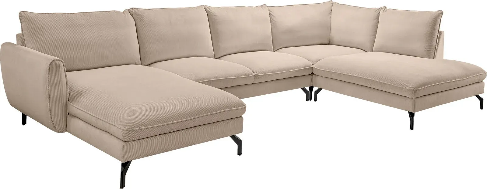 MID.YOU Ecksofa TORONTO - B/H/T ca. 202.00x87.00x361.00