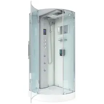 AcquaVapore D37-10l3-ec Dusche Dampfdusche Duschtempel Duschkabine -th. 90x90 Mit 2k Scheiben Versiegelung - Acquavapore